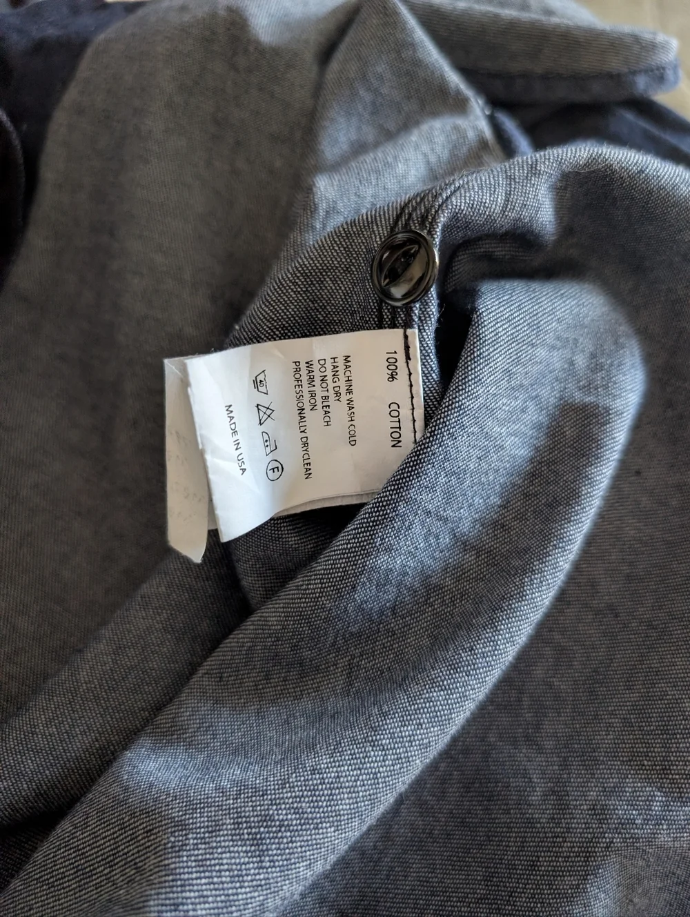 Engineered Garments Dark Denim Work Shirt - Medium - Picture 6 of 9